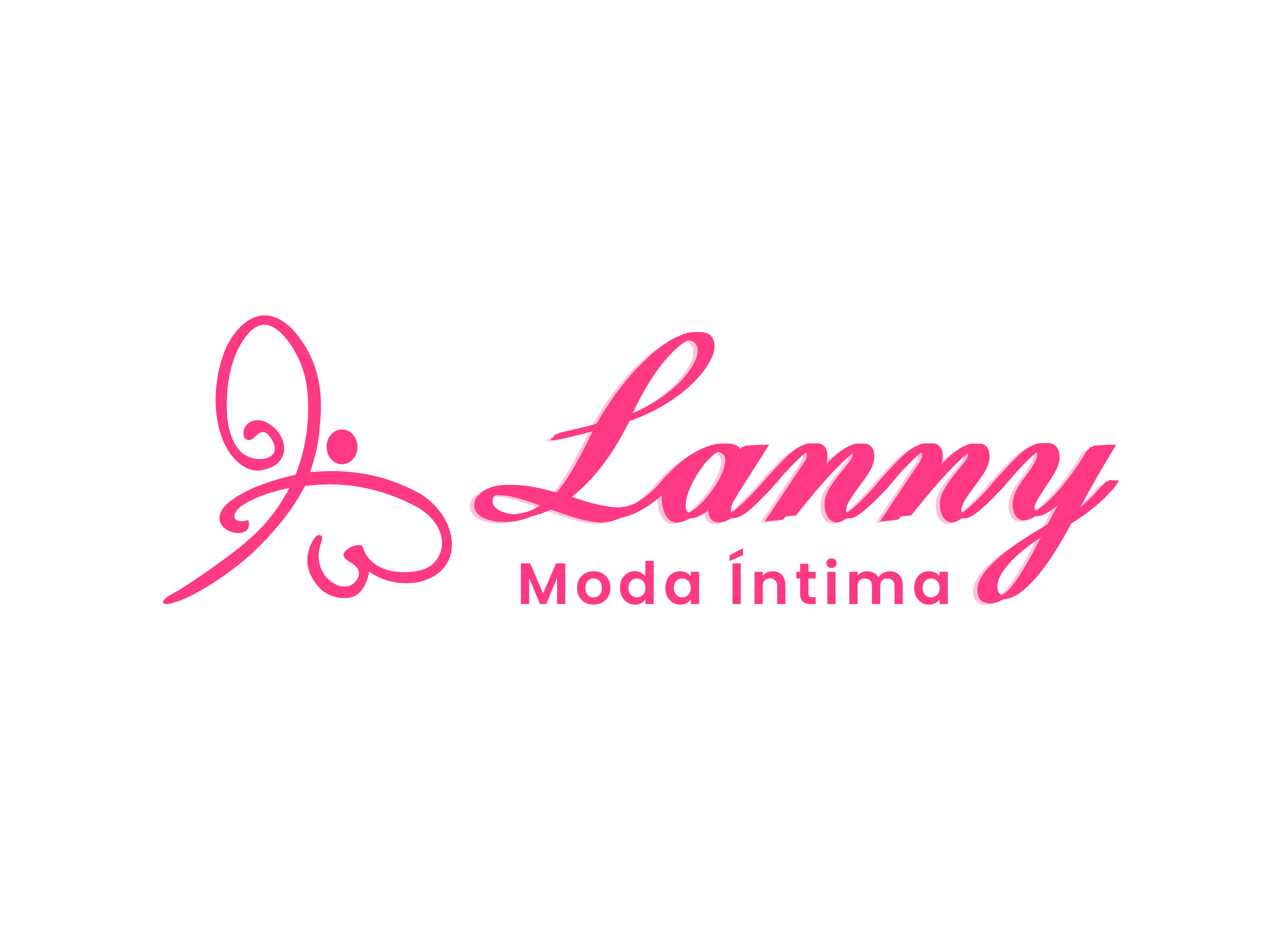Lanny Moda Intima LOGO 2021 de identidade visual LANNY MODA INTIMA-ROSA